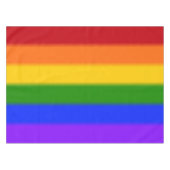 Falln Gay Pride Flag Tafelkleed (Voorkant (Horizontaal))