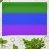 Falln Gay Pride Flag Theedoek (Gevouwen)