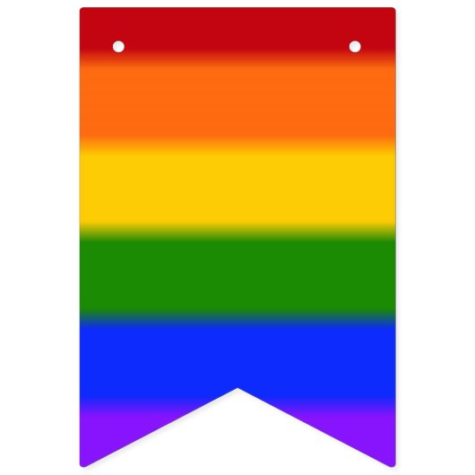 Falln Gay Pride Flag v2 Vlaggetjes (Tweede vlag)
