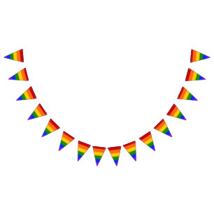 Falln Gay Pride Flag v2 Vlaggetjes