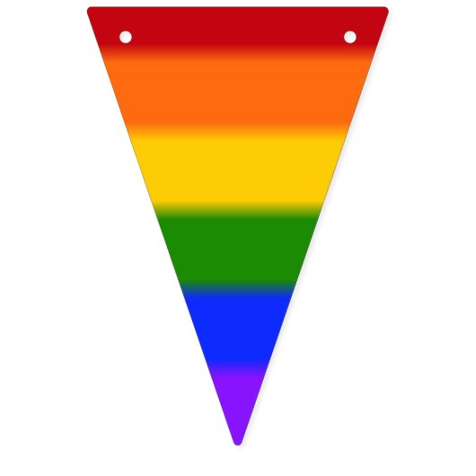 Falln Gay Pride Flag v2 Vlaggetjes (Tweede vlag)