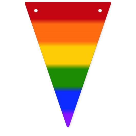 Falln Gay Pride Flag v2 Vlaggetjes (Eerste vlag)