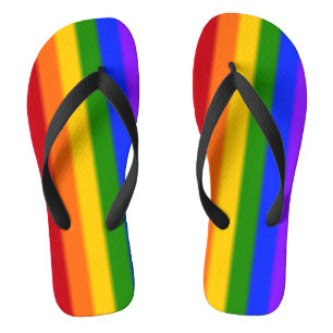 Falln Gay Pride Flag Versie 2 Teenslippers