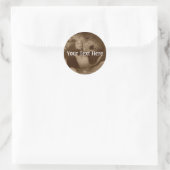 Falln geeft toe aan Temptation Ronde Sticker (Tas)
