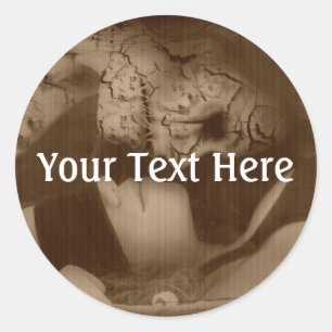Falln geeft toe aan Temptation Ronde Sticker