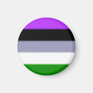 Falln Genderqueer Pride Flag Magneet
