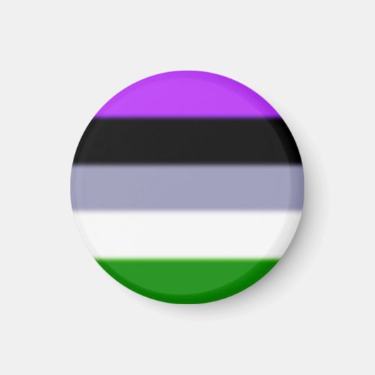 Falln Genderqueer Pride Flag Magneet (Voorkant)