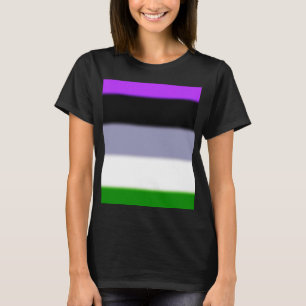Falln Genderqueer Pride Flag T-shirt