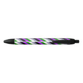 Falln Genderqueer Pride Flag Zwarte Inkt Pen (Achterkant)