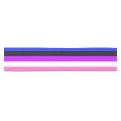 Falln GendervloeiPride Flag Korte Tafelloper (Horizontaal)