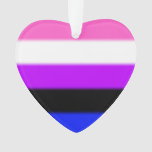 Falln GendervloeiPride Flag Ornament