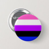 Falln GendervloeiPride Flag Ronde Button 5,7 Cm (Voorkant /achterkant)