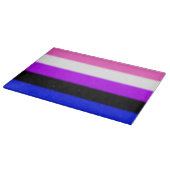 Falln GendervloeiPride Flag Snijplank (Hoek)