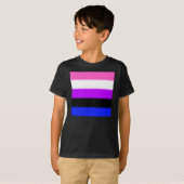 Falln GendervloeiPride Flag T-shirt (Voorkant volledig)