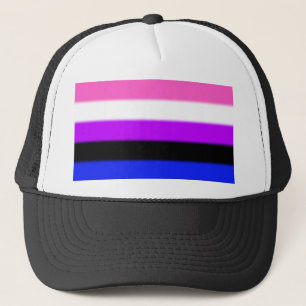 Falln GendervloeiPride Flag Trucker Pet