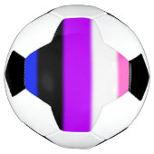 Falln GendervloeiPride Flag Voetbal (Gedraaid)