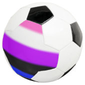 Falln GendervloeiPride Flag Voetbal (Drie kwart)