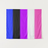 Falln GendervloeiPride Flag Wandkleed (Voorkant (horizontaal))