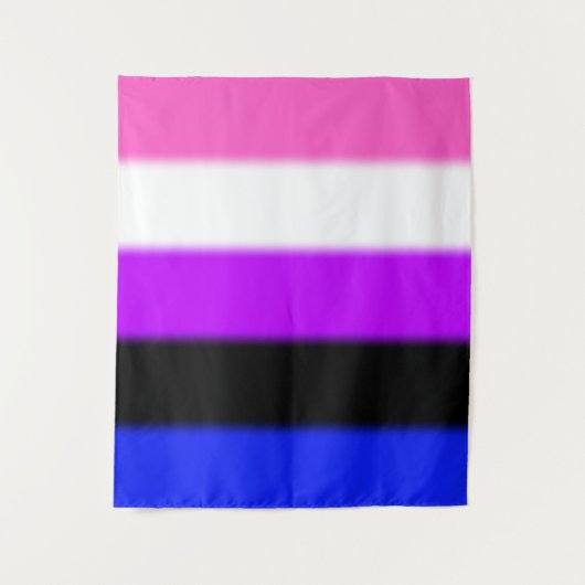 Falln GendervloeiPride Flag Wandkleed (Voorkant)