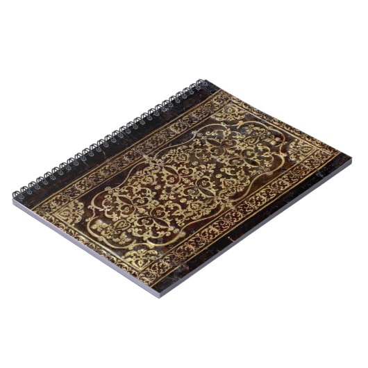 Falln Gilded Leather Tome Book Notitieboek (Linkerzijde)