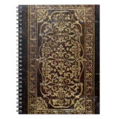 Falln Gilded Leather Tome Book Notitieboek (Voorkant)