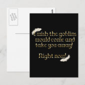 Falln Goblins halen je weg Briefkaart (Voorkant / Achterkant)
