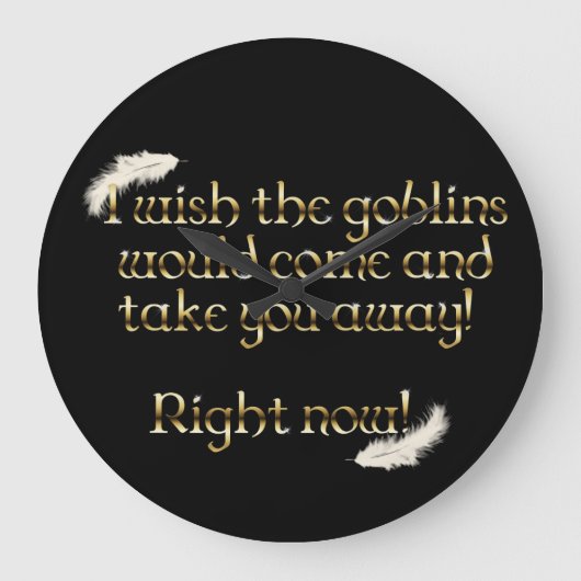 Falln Goblins halen je weg Grote Klok (Voorkant)