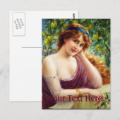 Falln Goddess of Summer Briefkaart (Voorkant / Achterkant)