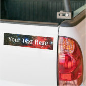 Falln Gold Dusted Galaxy Bumpersticker (Op Truck)