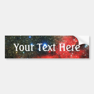 Falln Gold Dusted Galaxy Bumpersticker
