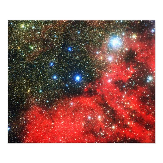 Falln Gold Dusted Galaxy Foto Afdruk (Voorkant)
