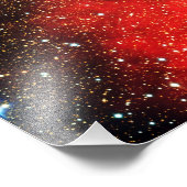 Falln Gold Dusted Galaxy Foto Afdruk (Hoek)