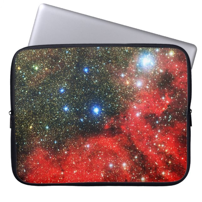 Falln Gold Dusted Galaxy Laptop Sleeve (Voorkant)