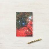 Falln Gold Dusted Galaxy Post-it® Notes (Op bureau)
