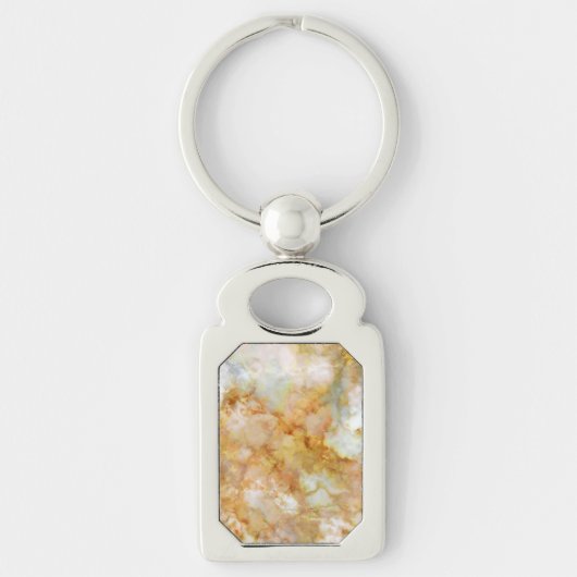 Falln Gold Rippled Marble Sleutelhanger (Voorkant)