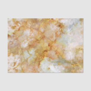 Falln Gold Rippled Marble Tissuepapier