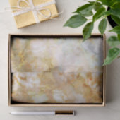 Falln Gold Rippled Marble Tissuepapier (Geschenk)