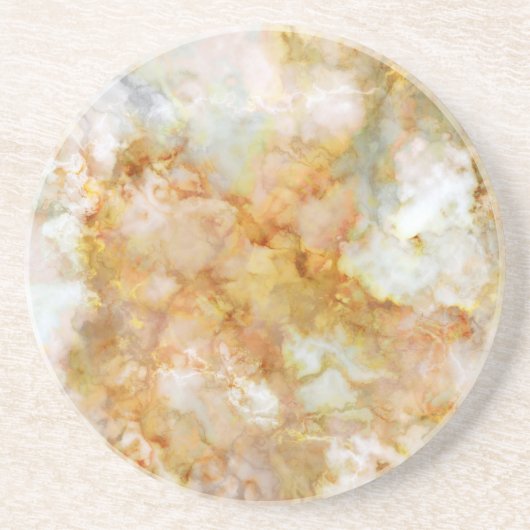 Falln Gold Rippled Marble Zandsteen Onderzetter (Voorkant)