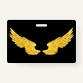 Falln Golden Angel Wings Badge (Achterkant)