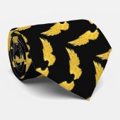Falln Golden Angel Wings Stropdas (Opgerold)