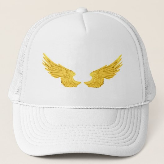 Falln Golden Angel Wings Trucker Pet (Voorkant)