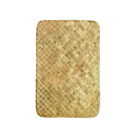 Falln Golden Checkerboard Badmat (Voorkant Verticaal)