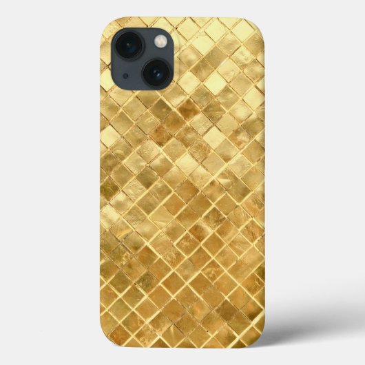 Falln Golden Checkerboard Case-Mate iPhone Case (Achterkant)