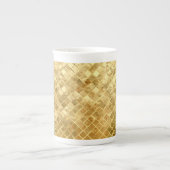 Falln Golden Checkerboard Porselein Kop (Voorkant)