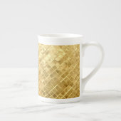 Falln Golden Checkerboard Porselein Kop (Rechts)