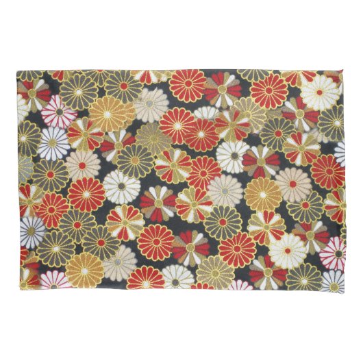 Falln Golden Chrysanthemums Kussensloop (Voorkant)