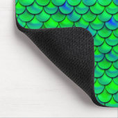 Falln Green Blue Scales Muismat (Hoek)