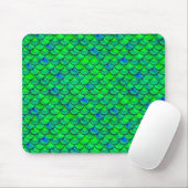Falln Green Blue Scales Muismat (Met muis)