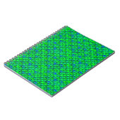 Falln Green Blue Scales Notitieboek (Linkerzijde)