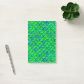 Falln Green Blue Scales Post-it® Notes (Kantoor)
